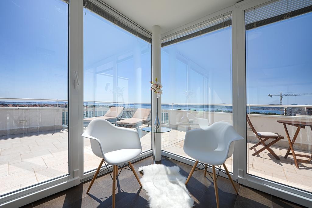 Sunset Penthouse Apartment With Jacuzzi And Seaview Zadar Zewnętrze zdjęcie