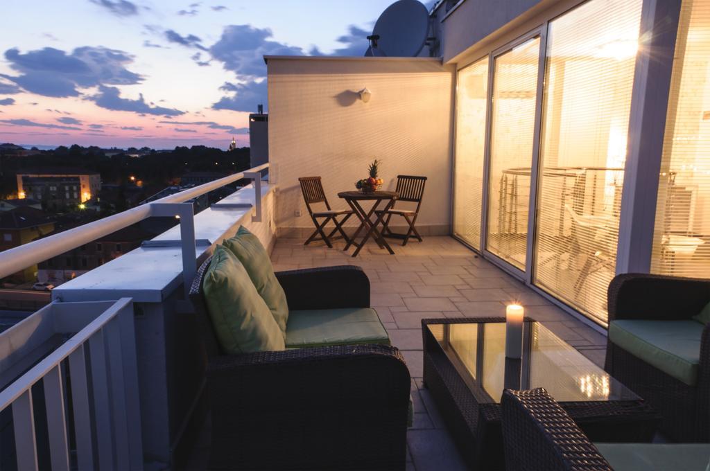 Sunset Penthouse Apartment With Jacuzzi And Seaview Zadar Zewnętrze zdjęcie
